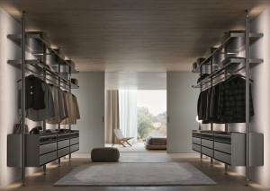 1 Zenit Walk-in Closet von Rimadesio
